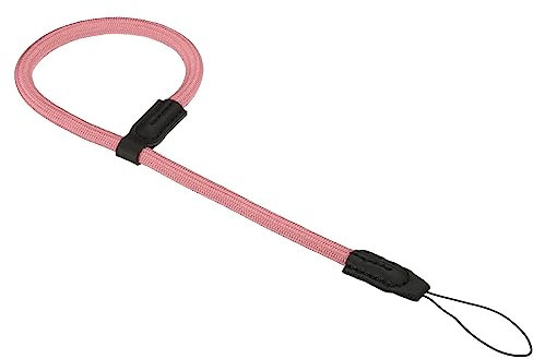 PATIKIL Camera Wrist Strap, Round Braided Adjustable Hand Wristlet Strap Lanyards Rope for DSLR Digital Camera Mirrorless Camcorder Flashlight Style2, Pink