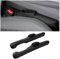JNNJ 2 Pièces Bouchon D'éCart de SièGe Remplissages SièGe, Voiture Gap Filler Pad Remplissage D'éCart de SièGe, Voiture Gap Filler Coussins Siège, pour Empêcher Les Articles de Tomber(Noir)