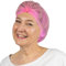 ARNOMED® Cuffie Monouso per Capelli 52 CM Rosa [100 PEZZI] - Cuffia Monouso per la Testa - Copricapo per Chirurgiche, Doccia & Igiene -Cuffie Usa & Getta Capelli - Retine per Capellii Alimentari