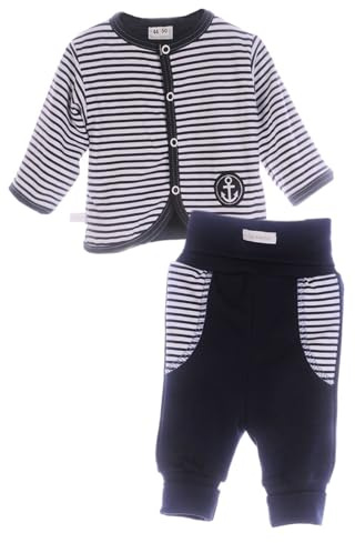La Bortini Sweatjacke Baby Anzug Jacke und Hose 44 50 56 62 68 74 80 86 92 98 104 (DE/NL/SE/PL, Numerisch, 80, 86)