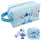 Trousse de Toilette ，Trousse à Maquillage, Cartoon Makeup Bag, Sac de Maquillage de Voyage,Idéal Rangement et Voyage，Porte-clés et Small Cartoon Makeup Bag，pour Enfant, Adolescent, Adulte (Bleu)