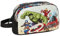 Safta AVENGERS FOREVER - Porta Desayunos Térmico, Termo, Portatodo, Calidad y Máxima Resistencia, Porta Comida, Recreo, 21.5x6.5x12 cm, Multicolor