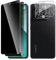 Vanrain Protector de Pantalla Privacidad para Xiaomi Redmi Note 13 Pro 5G, 2+2 Piezas Antiespia Cristal Templado y Protector de Lente de Cámara, Dureza 9H Anti-Arañazo Sin Burbujas