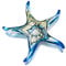 HDCRYSTALGIFTS Figura de estrella de mar de vidrio soplado, coleccionable, hecha a mano, animales marinos, vida marina, decoración del hogar, escultura de cristal de Murano