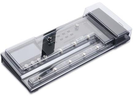 Decksaver Cover for Boss GX-100 Effects Processor - Super-Durable Polycarbonate Protective lid in Smoked Clear Colour, Made in The UK - The Guitarists’ Choice for Unbeatable Protection