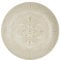 HOME DECO FACTORY, KA0455, Assiette élégante en céramique Beige, idéale pour Tous Les Repas, résistante et Facile à Entretenir, Parfaite pour Servir Plats et Desserts, D27 cm, Beige