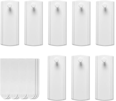 8 Stück Klebenagel,Klebenagel für Bilderrahmen,Bilderhaken Selbstklebend,Klebenägel Wand,Klebe nägel Wand,Lochfrei und Ohne Beschädigung Abnehmbar,Geeignet für Bilderrahmenaufhänger