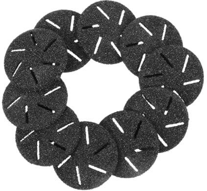 FRCOLOR Foot File Replacement Pads Coarse 20pcs Sanding Roller Heads for Professional Electric Foot Grinder