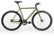 FabricBike Original - Single Speed Fixie Bike, 28 Zoll, Fixed Gear, Singlespeed Fahrrad Retro, Fixie-Räder, Hi-Ten Stahlrahmen, 10,45 kg (Größe M). (Cayman Green, S-49cm)