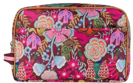 Oilily Kulturbeutel Cloe Pocket Cosmetic Bag Cabernet bunt