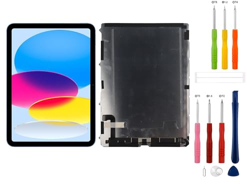 SwarKing Display LCD compatibile con iPad 10th 2022 A2696 A2757 A2777 Touch Screen Digitizer (nero senza cornice) Ricambi con strumenti gratuiti