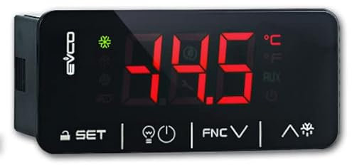 TERMOSTATO CONTROLLO DIGITALE EV3B21N7 220 V. (INTERCAMBIABILE con ELIWELL IDPLUS 961 220V.)