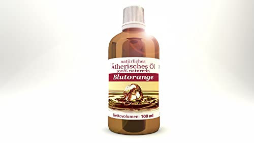 Blutorange - 100% reines und natürliches ätherisches Öl - 100 ml