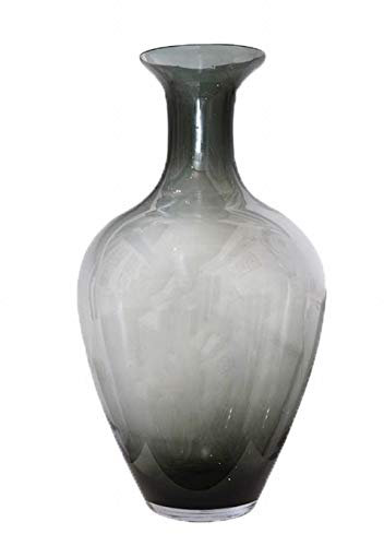ARTE REGAL Vase aus Glas, Amphore dunkel