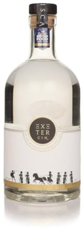 Hilltop Exeter Gin - Juniper Rich, Award-Winning, Complex and Smooth, Bold Aroma, 100 Percent Recyclable, Luxurious Treat, Great Taste, Family Run, 44 Percent ABV, 1 x 70 cl