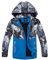 LAUSONS Manteau mi Saison garçon imperméable - Veste Militaire Coupe Vent Garcon avec Capuche 10-11 ans/Taille 150 - Gris
