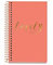 Miquelrius 39372 Taschenkalender 2020, 80 x 125 mm, Korallenrot