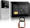 GVS - IP Video Türsprechanlage 2-Familienhaus mit Türöffner, HD Kamera, 3x10 Zoll Monitor & App - Smarte Video Türklingel mit Kamera & Gegensprechanlage (AVS5513U)