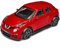 Nisan Juke R Rot SUV 1. Generation Ab 2010 1/43 Burago Modell Auto mit individiuellem Wunschkennzeichen