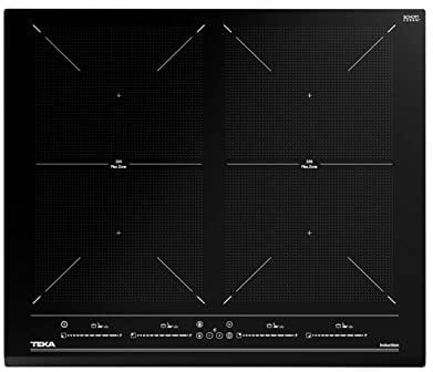 Teka 112500035, Placa de inducción, 60 cm IZF 64600 BK MSP, Black glass