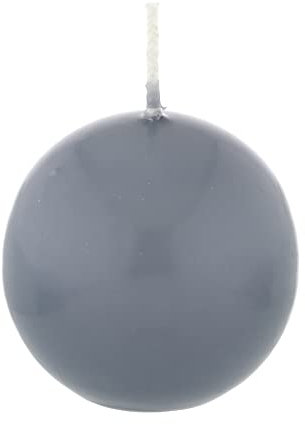 Kugelkerzen Pacific Blue Blau/Grau, Ø 4 cm, 12 Stück, deutsche Markenkerzen in RAL Kerzen Güte Qualität