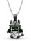 Jeulia Drachen 925 Sterling Silber Halskette Dragon Hug Me Zeigen Sie Ihr Herz Cut Stein Zircon Anhänger für Frauen Freundin Mama Verlobung Hochzeitstag Weihnachten Geburtstag Schmuck Geschenk