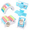 5PCS Jouets de Hamster Maison Arc-en-Ciel Jouet d'Entraînement Cage balançoire pour Hamster - Aire de Jeux Accessoires pour Hamster, Tamia, Chinchilla