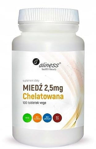 Chelatiertes Kupfer 2,5 mg 100 Tabletten Aliness