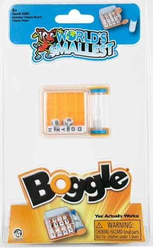 Worlds Smallest Boggle Game
