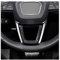 AOTTSD Lenkradabdeckung für Audi Q5 FY 2018-2021, Carbon-Faser-Muster, ABS-Material, Schwarz