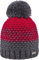Areco Pudelmütze SCHWARZ-ROT - -