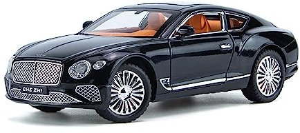 DADYA 1:24 Für Bentley Continental GT Metall Fahrzeug Legierung Modell Auto Sammlung Diecast Spielzeug Licht Sound Spielzeug (Color : C, Size : No Box)