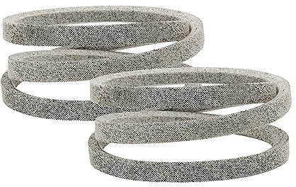 Honoyam 754-04260 954-04260 Schneckenantriebsriemen zweistufig Schneefräse Ersatz 3/8 Zoll X34 Zoll für MTD Cub Cadet 524WE 526SWE 528SW 528SWE 530SWE Toro 99-1597, für MTD Most 700 Serie