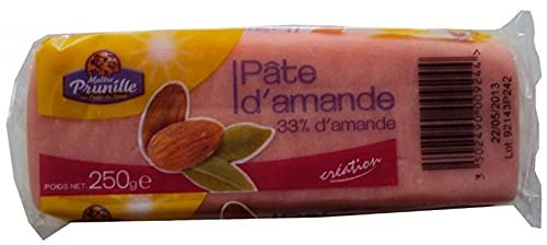 Pâte DAmande Rose 250G - Idéale pour Sublimer Vos Pâtisseries - Qualité Premium - Lot De 4