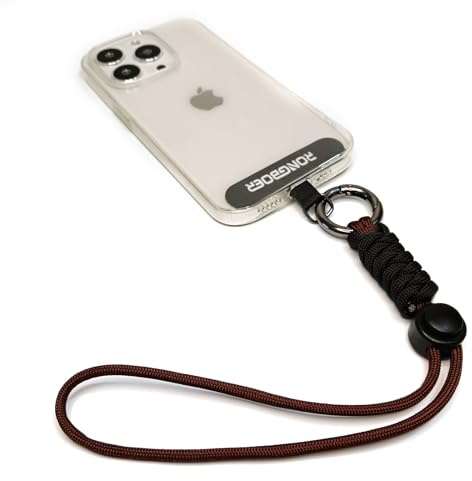 RONGBOER Cell Phone Lanyard Wrist Strap,Key Lanyard for Women,Phone Charms Strap,Short Wrist Lanyard for Keys