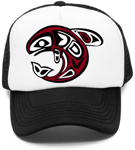 EIN Orca An Der Nordwestküste Kinder Kappe Baseball Rapper Cap