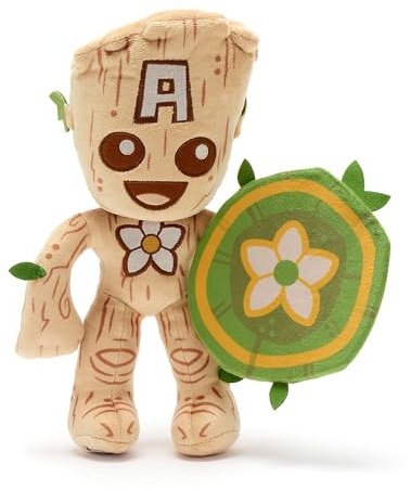 Disney Store Offizielles Groot Kleine Plüschfigur, Guardians of The Galaxy, 30cm, Kuscheliger Marvel-Held mit Detaillierter Skulptur und Bedruckten Details
