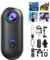 Snapcam Go - Compact 4k Hands-Free Pov Camera, 120° Ultra-Wide Snap Cam Camera-Lightweight Design,One Click, Capture Life,Hands-Free Anytime,Bring Endless Possibilities to Creation (Black - 1080P)