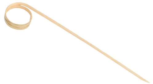 García de Pou 10000 Unidades - 170.99 Palillos Espiral, 12 cm, Natural Bambú