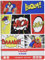 herlitz Spiralblock A4, 80 Blatt Lineatur 28 (kariert mit 2 Rändern), Motiv: Comic