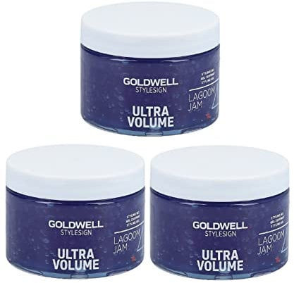 3er Goldwell Style Sign Ultra Volume Lagoom Jam 150 ml