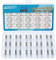 AUKENIEN 15 Wert Glassicherung Gemischt Sortiment Set 250V 5X20mm Feinsicherung Träge T 1.25A 1.6A 2A 3.15A 5A 6.3A Glasrohrsicherung F 0.1A 0.25A 0,5A 1A 1.5A 4A 5A 8A 10A Flink Glas Sicherung Kit