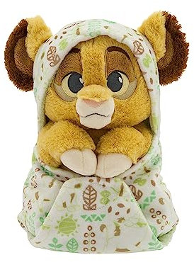 Disney Simba Plüsch-Wickeltuch – The Lion King Babies – klein 25,4 cm