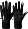 LdawyDE Reithandschuhe Thermo Handschuhe Handy Touch Winterhandschuhe Thermohandschuhe Fahrradhandschuhe Laufhandschuhe Winterreithandschuhe Herren Damen Winter Warm Winddichte Handschuhe (B-1)