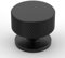 Amerdeco 10 Pack Matte Black Cabinet Knobs Single Hole Cabinet Pulls 1.2 Inch Diameter Round Drawer Knobs and Pulls for Bathroom Cabinets AM006