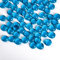 Hisredsun 13-16mm 750 pcs Small Glass Pebbles, 4 lbs Flat Marble Beads,Vase Filler Stones Fire Glass Pebbles Artificial Gemstones Decorative Glass Stones for Aquarium, Flowerpot, Landscaping