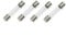 20 Stück 6 x 30 mm flinke Glassicherungen, 6 x 30 mm, 250 V, 0,5 A, 1 A, 2 A, 3 A, 4 A, 5 A, 6 A, 8 A, 10 A, 15 A, 20 A, 25 A, 30 A, AMP-Röhrensicherungen(Size:F5A)