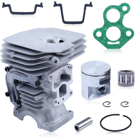 Gubeter Per kit cilindro Per Husqvarna 435 41mm, Per Husqvarna 435 435E 440 440E 435 II 440 II Per Jonsered CS2240, 504735101 504735105
