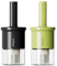 YARRAMATE 2pcs Botella dispensadora de aceite con cepillo resistente al calor, dispensador de aceite de vidrio para cocina, recipiente de aceite de silicona para untar (Negro Y Verde)