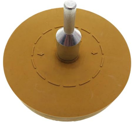 Aufkleber-Entferner-Radierer, Klebe-Radiergummi-Rad, Klebstoff-Entferner-Werkzeug, weiches, leistungsstarkes Aufkleber-Radiergummi-Rad, verschleißfest, cm für Autolack, Glas und Metall, stabile Strukt